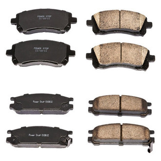 PowerStop® - Z16 Evolution Clean Ride Ceramic Front and Rear Disc Brake Pad Set