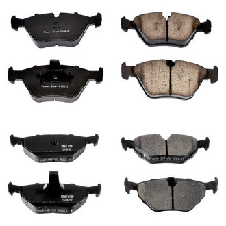 PowerStop® - Z16 Evolution Clean Ride Ceramic Front and Rear Disc Brake Pad Set