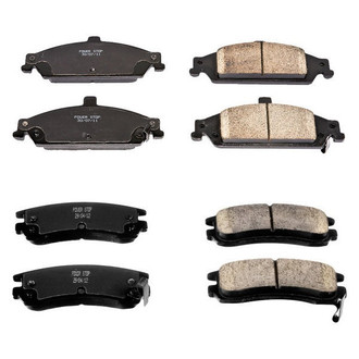 PowerStop® - Z16 Evolution Clean Ride Ceramic Front and Rear Disc Brake Pad Set