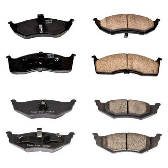 PowerStop® - Z16 Evolution Clean Ride Ceramic Front and Rear Disc Brake Pad Set