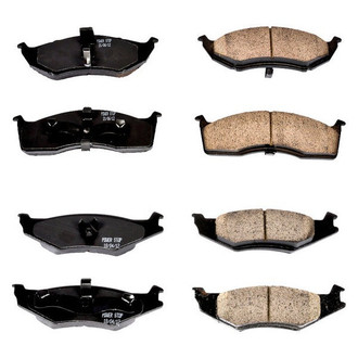 PowerStop® - Z16 Evolution Clean Ride Ceramic Front and Rear Disc Brake Pad Set