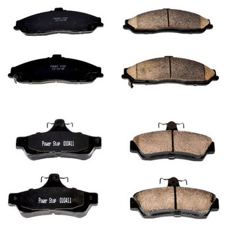 PowerStop® - Z16 Evolution Clean Ride Ceramic Front and Rear Disc Brake Pad Set
