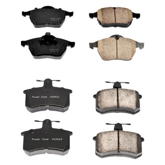 PowerStop® - Z16 Evolution Clean Ride Ceramic Front and Rear Disc Brake Pad Set