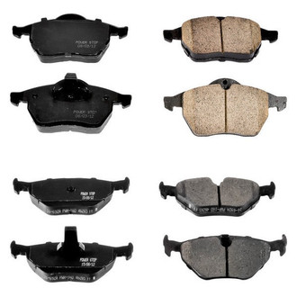 PowerStop® - Z16 Evolution Clean Ride Ceramic Front and Rear Disc Brake Pad Set