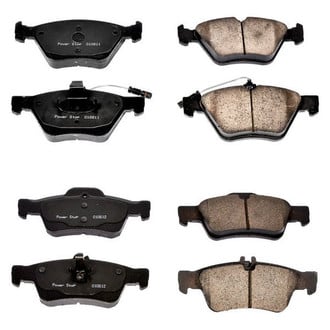 PowerStop® - Z16 Evolution Clean Ride Ceramic Front and Rear Disc Brake Pad Set