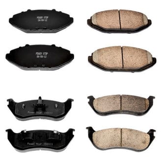 PowerStop® - Z16 Evolution Clean Ride Ceramic Front and Rear Disc Brake Pad Set