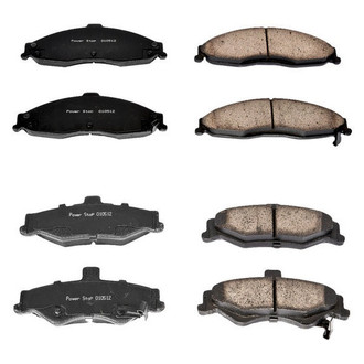 PowerStop® - Z16 Evolution Clean Ride Ceramic Front and Rear Disc Brake Pad Set