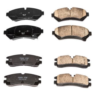 PowerStop® - Z16 Evolution Clean Ride Ceramic Front and Rear Disc Brake Pad Set