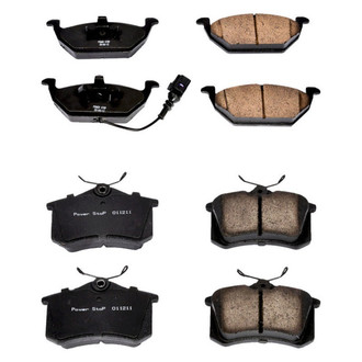PowerStop® - Z16 Evolution Clean Ride Ceramic Front and Rear Disc Brake Pad Set