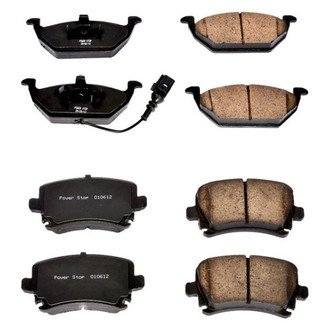 PowerStop® - Z16 Evolution Clean Ride Ceramic Front and Rear Disc Brake Pad Set