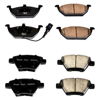 PowerStop® - Z16 Evolution Clean Ride Ceramic Front and Rear Disc Brake Pad Set