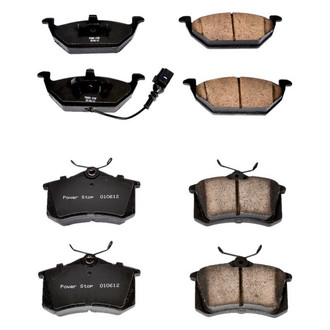 PowerStop® - Z16 Evolution Clean Ride Ceramic Front and Rear Disc Brake Pad Set