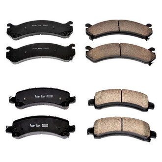 PowerStop® - Z16 Evolution Clean Ride Ceramic Front and Rear Disc Brake Pad Set