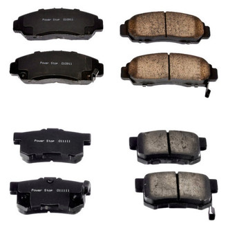 PowerStop® - Z16 Evolution Clean Ride Ceramic Front and Rear Disc Brake Pad Set