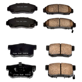 PowerStop® - Z16 Evolution Clean Ride Ceramic Front and Rear Disc Brake Pad Set