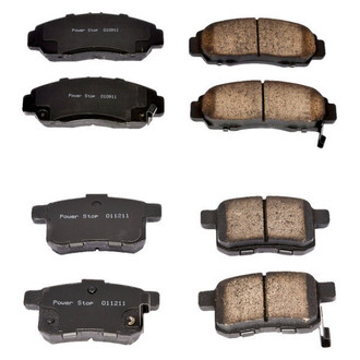 PowerStop® - Z16 Evolution Clean Ride Ceramic Front and Rear Disc Brake Pad Set