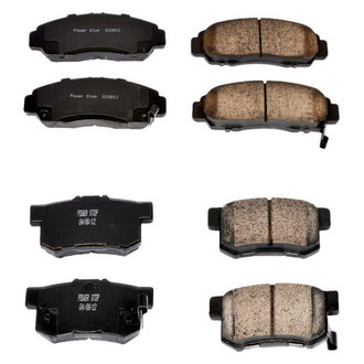 PowerStop® - Z16 Evolution Clean Ride Ceramic Front and Rear Disc Brake Pad Set