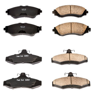 PowerStop® - Z16 Evolution Clean Ride Ceramic Front and Rear Disc Brake Pad Set