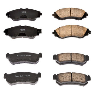 PowerStop® - Z16 Evolution Clean Ride Ceramic Front and Rear Disc Brake Pad Set