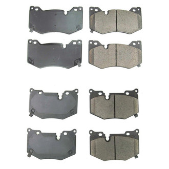 PowerStop® - Z16 Evolution Clean Ride Ceramic Front and Rear Disc Brake Pad Set