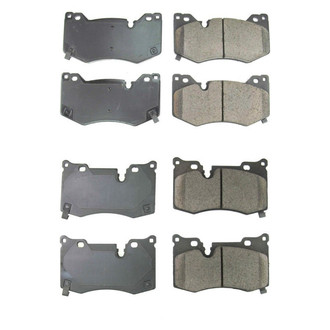 PowerStop® - Z16 Evolution Clean Ride Ceramic Front and Rear Disc Brake Pad Set