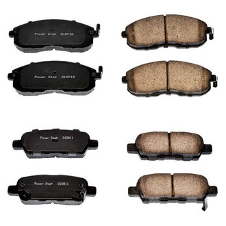 PowerStop® - Z16 Evolution Clean Ride Ceramic Front and Rear Disc Brake Pad Set