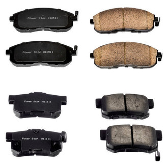 PowerStop® - Z16 Evolution Clean Ride Ceramic Front and Rear Disc Brake Pad Set