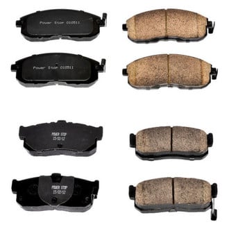 PowerStop® - Z16 Evolution Clean Ride Ceramic Front and Rear Disc Brake Pad Set
