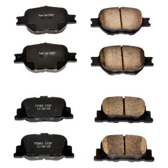 PowerStop® - Z16 Evolution Clean Ride Ceramic Front and Rear Disc Brake Pad Set