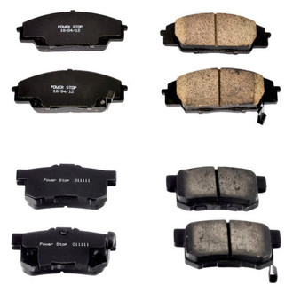 PowerStop® - Z16 Evolution Clean Ride Ceramic Front and Rear Disc Brake Pad Set