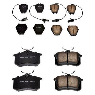 PowerStop® - Z16 Evolution Clean Ride Ceramic Front and Rear Disc Brake Pad Set