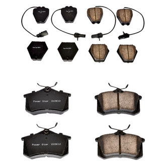 PowerStop® - Z16 Evolution Clean Ride Ceramic Front and Rear Disc Brake Pad Set