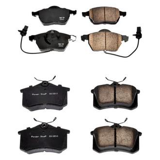 PowerStop® - Z16 Evolution Clean Ride Ceramic Front and Rear Disc Brake Pad Set