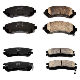PowerStop® - Z16 Evolution Clean Ride Ceramic Front and Rear Disc Brake Pad Set