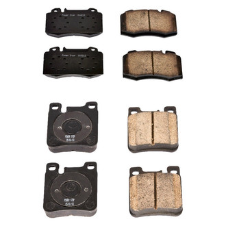 PowerStop® - Z16 Evolution Clean Ride Ceramic Front and Rear Disc Brake Pad Set