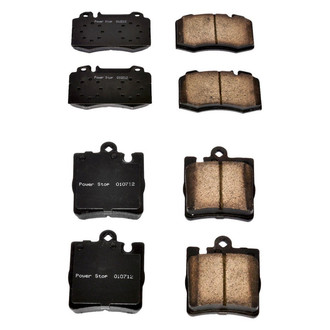 PowerStop® - Z16 Evolution Clean Ride Ceramic Front and Rear Disc Brake Pad Set
