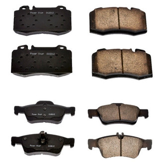 PowerStop® - Z16 Evolution Clean Ride Ceramic Front and Rear Disc Brake Pad Set