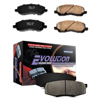 PowerStop® - Z16 Evolution Clean Ride Ceramic Front and Rear Disc Brake Pad Set