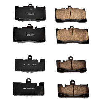 PowerStop® - Z16 Evolution Clean Ride Ceramic Front and Rear Disc Brake Pad Set