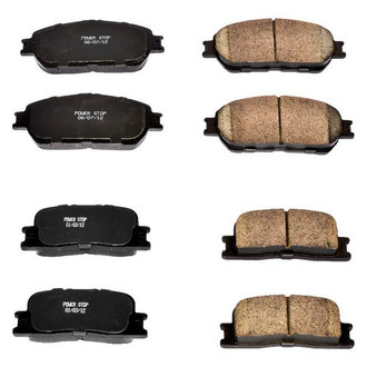 PowerStop® - Z16 Evolution Clean Ride Ceramic Front and Rear Disc Brake Pad Set