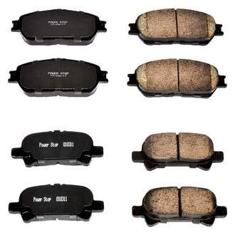 PowerStop® - Z16 Evolution Clean Ride Ceramic Front and Rear Disc Brake Pad Set
