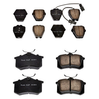 PowerStop® - Z16 Evolution Clean Ride Ceramic Front and Rear Disc Brake Pad Set