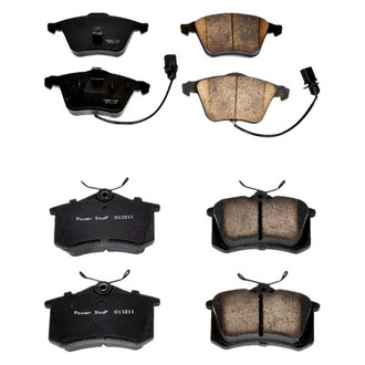 PowerStop® - Z16 Evolution Clean Ride Ceramic Front and Rear Disc Brake Pad Set