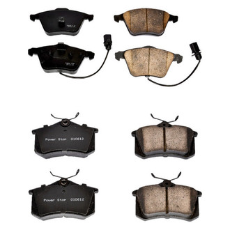 PowerStop® - Z16 Evolution Clean Ride Ceramic Front and Rear Disc Brake Pad Set