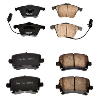 PowerStop® - Z16 Evolution Clean Ride Ceramic Front and Rear Disc Brake Pad Set