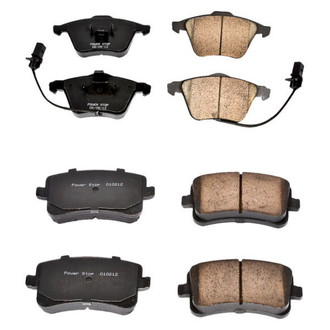PowerStop® - Z16 Evolution Clean Ride Ceramic Front and Rear Disc Brake Pad Set