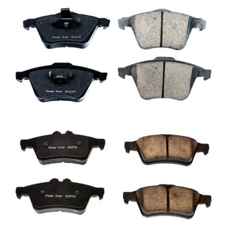PowerStop® - Z16 Evolution Clean Ride Ceramic Front and Rear Disc Brake Pad Set