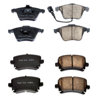 PowerStop® - Z16 Evolution Clean Ride Ceramic Front and Rear Disc Brake Pad Set
