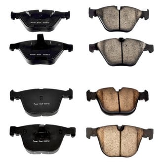 PowerStop® - Z16 Evolution Clean Ride Ceramic Front and Rear Disc Brake Pad Set