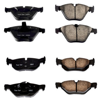 PowerStop® - Z16 Evolution Clean Ride Ceramic Front and Rear Disc Brake Pad Set